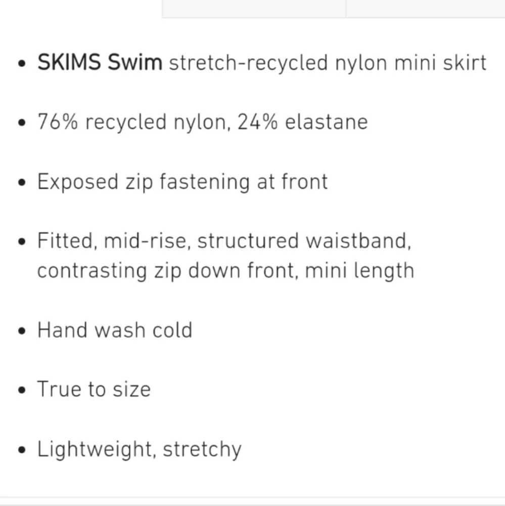NWT SKIMS Sporty Zipper Swim Mini Skirt Hibiscus Pink XS